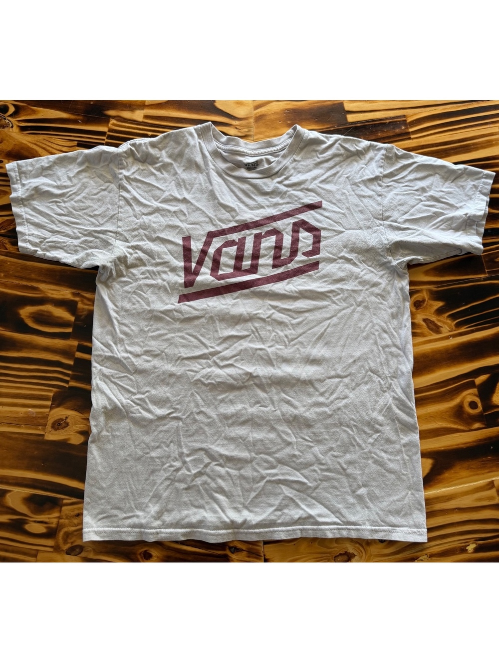 Vans white logo T-shirt